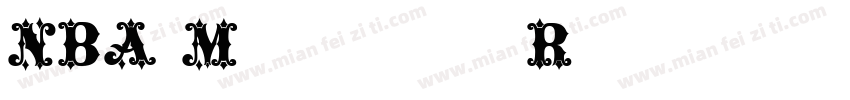 NBA Mavericks Regula字体转换